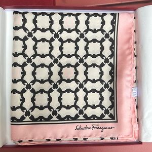 Feragamo silk scarf